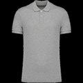 Polo algodón orgánico para hombre Moon Grey Heather XXL