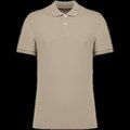 Polo algodón orgánico para hombre Wet Sand XL