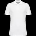 Polo algodón orgánico para hombre White M