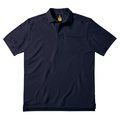 Polo de algodón peinado Navy M