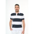 Polo algodón a rayas unisex