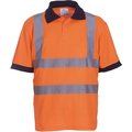 Polo alta visibilidad manga corta Hi Vis Orange M