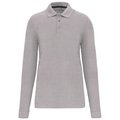 Polo Antibacteriano Hombre Gris S