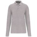 Polo Antibacteriano Hombre Oxford Grey 4XL