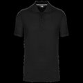 Polo Antibacteriano Hombre uso profesional Black XXL