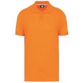 Polo Antibacteriano Hombre uso profesional Naranja L