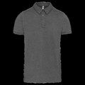 Polo atemporal manga corta hombre Grey Heather M