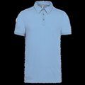 Polo atemporal manga corta hombre Sky Blue M