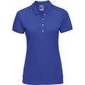 Polo básico para mujer Azure blue XXL