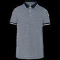 Polo bicolor hombre 100% algodón Marl Navy XL