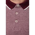 Polo bicolor hombre 100% algodón