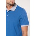 Polo bicolor hombre