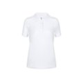 Polo Blanco de Algodón para Mujer