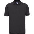 Polo clásico hombre algodón piqué Black L