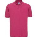 Polo clásico hombre algodón piqué Fuchsia L