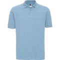 Polo clásico hombre algodón piqué Sky Blue L