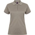 Polo clásico mujer Gris S