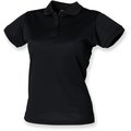 Polo clásico mujer Negro M