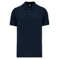 Polo contrastado hombre Navy / Light Royal Blue S