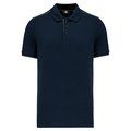 Polo contrastado hombre Navy / Silver XL