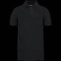 Polo Corte entallado hombre Black 4XL