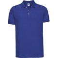 Polo corte slim hombre algodón Azure blue 3XL