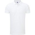 Polo corte slim hombre algodón White XXL