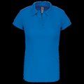 Polo deportivo para mujer Aqua Blue XS