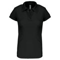 Polo deportivo para mujer Negro M