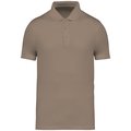 Polo eco para hombre Beige XL