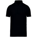 Polo eco para hombre Negro XXL