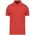 Polo eco para hombre Rojo XL