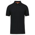 Polo Ecorresponsable Algodón Orgánico Black 6XL