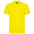 Polo ecorresponsable unisex Amarillo 3XL