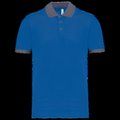 Polo entallado y estilo moderno Sporty Royal Blue / sporty grey XL