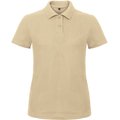 Polo entallado para mujer 100% algodón Beige 3XL