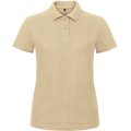 Polo entallado para mujer 100% algodón Beige XS