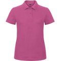 Polo entallado para mujer 100% algodón Fuchsia XL