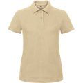 Polo entallado para mujer 100% algodón Sand XL