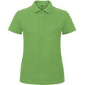 Polo entallado para mujer 100% algodón Verde S