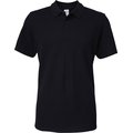 Polo hombre 100% algodón Negro S