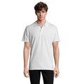 Polo Hombre 210g Algodón Blanco 5XL