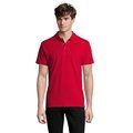 Polo Hombre 210g Algodón Rojo M