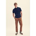 Polo hombre algodón corte slim