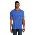 Polo de Hombre en Algodón Orgánico Azul Royal L