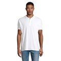 Polo de Hombre en Algodón Orgánico Blanco L