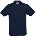 Polo hombre algodón punto piqué Navy S