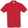 Polo hombre algodón punto piqué Red M