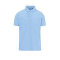 Polo Hombre atemporal Lotus Blue 3XL