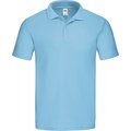 Polo hombre de corte ceñido Azul M